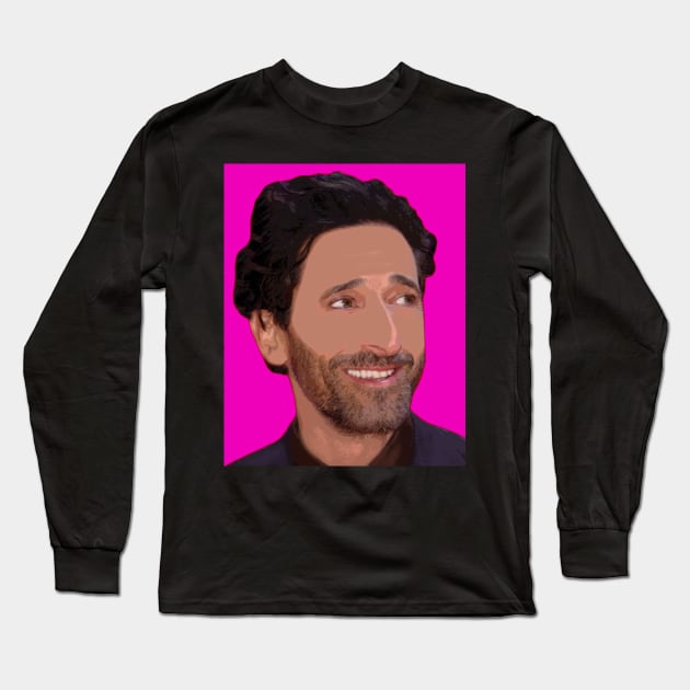 adrien brody Long Sleeve T-Shirt by oryan80